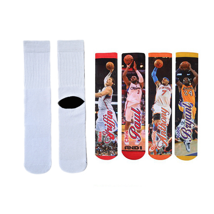 Custom Dress Sock with Full Color Sublimation