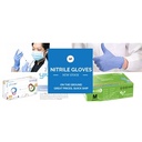 Disposable Nitrile Blended Gloves - box of 100