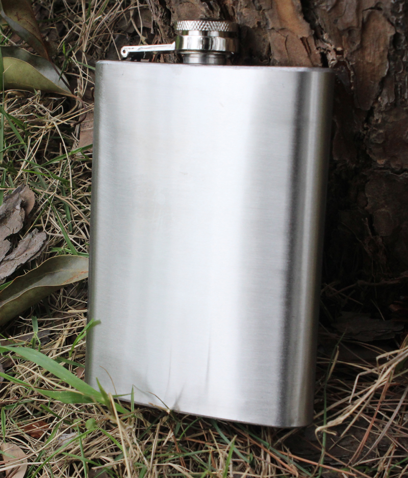 Octav Stainless Steel Hip Flask - 8 Oz