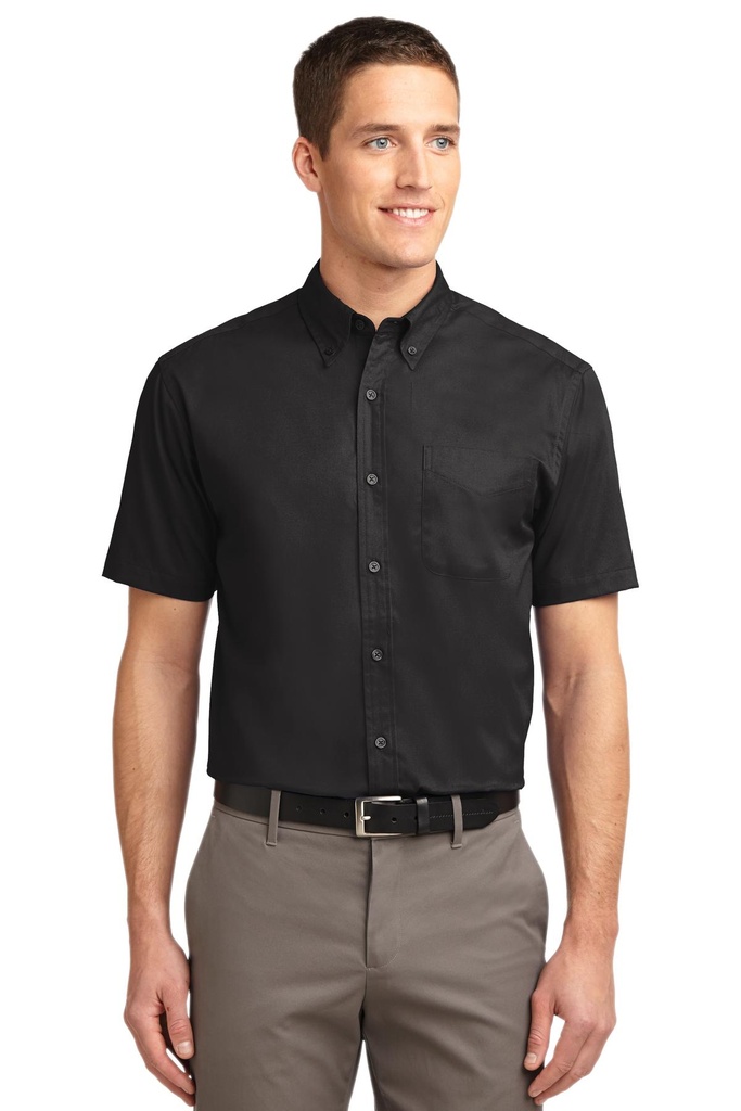 Embroidery Port Authority® Tall Short Sleeve Easy Care Shirt.
