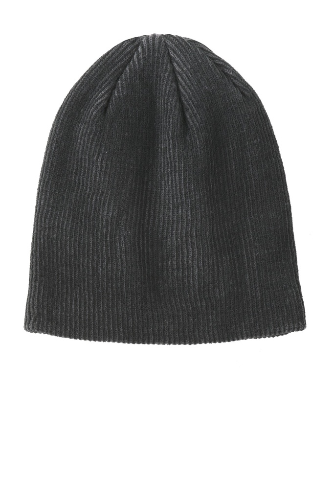 Embroidery Port Authority® Rib Knit Slouch Beanie. 