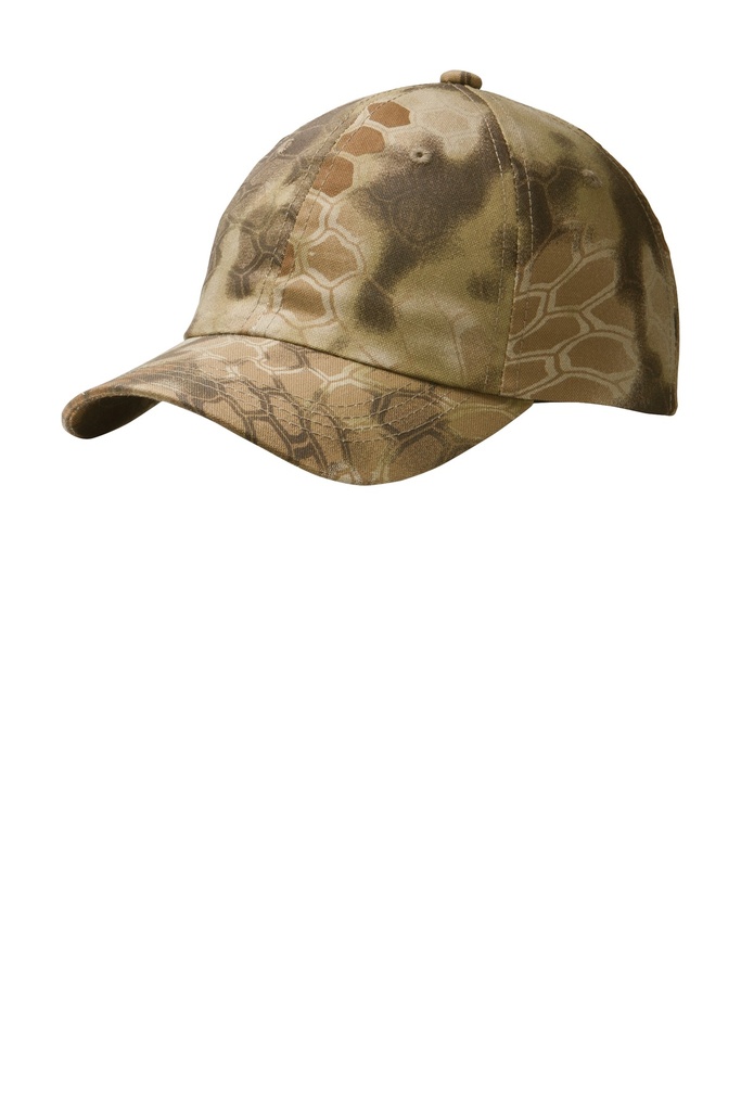 Embroidery Port Authority® Pro Camouflage Series Garment-Washed Cap.  