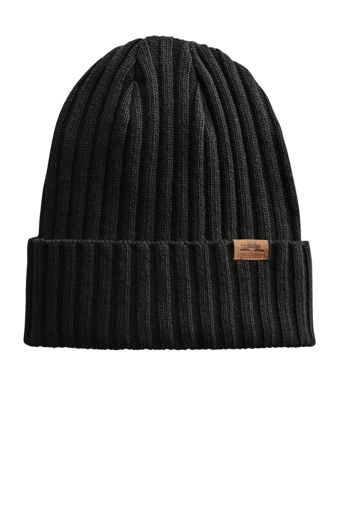 Embroidery LIMITED EDITION Spacecraft Square Knot Beanie 