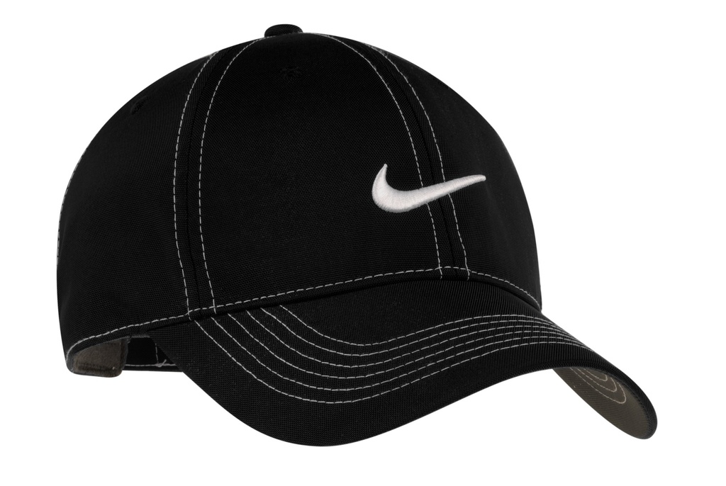Embroidery Nike Swoosh Front Cap.  