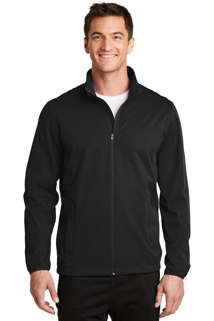 Embroidery Port Authority® Active Soft Shell Jacket. 