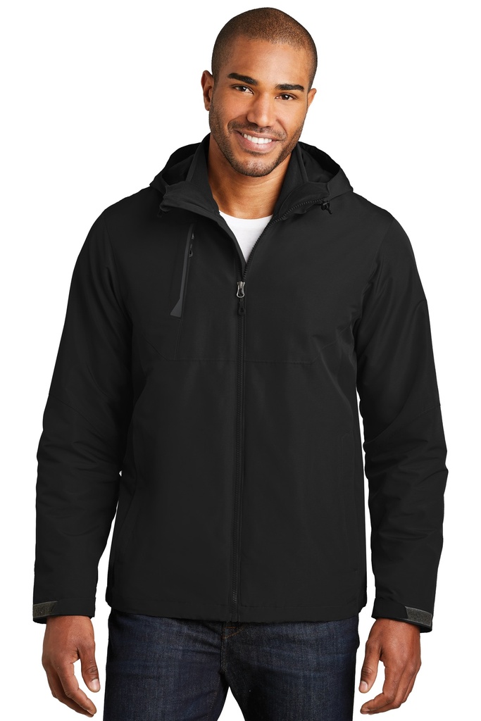 Embroidery Port Authority® Merge 3-in-1 Jacket. 
