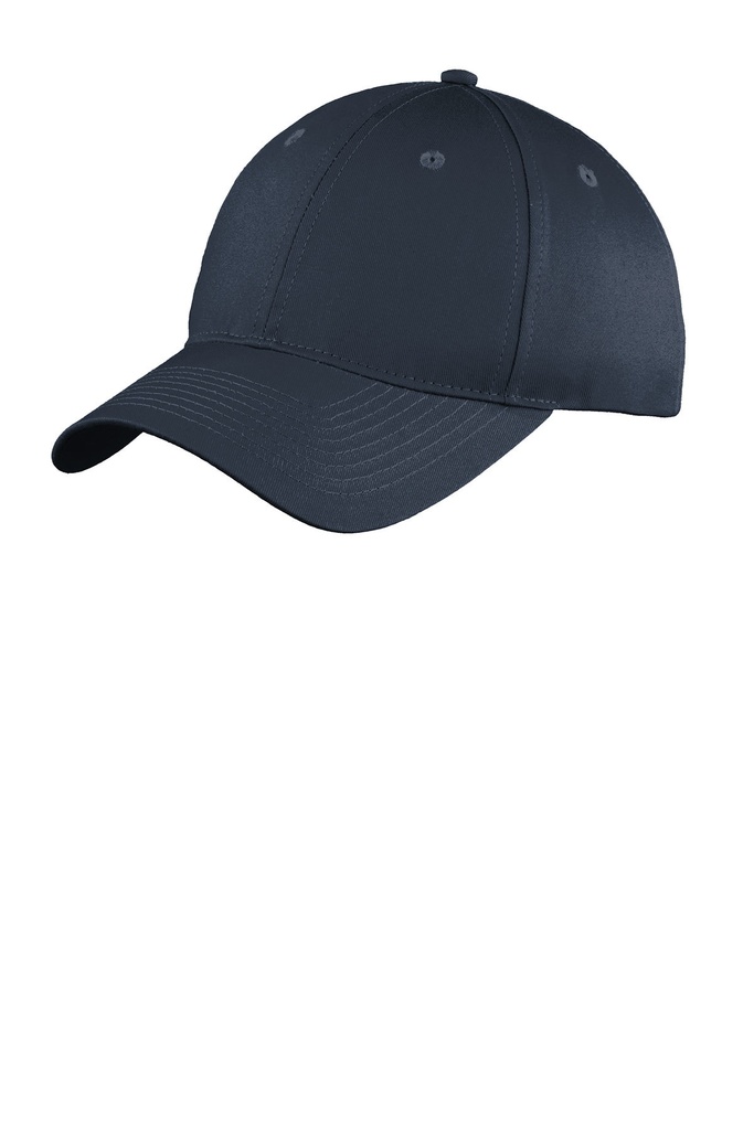 Embroidery Port & Company® Six-Panel Unstructured Twill Cap. 