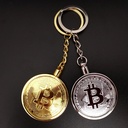 Custom Bitcoin Coin Keychain