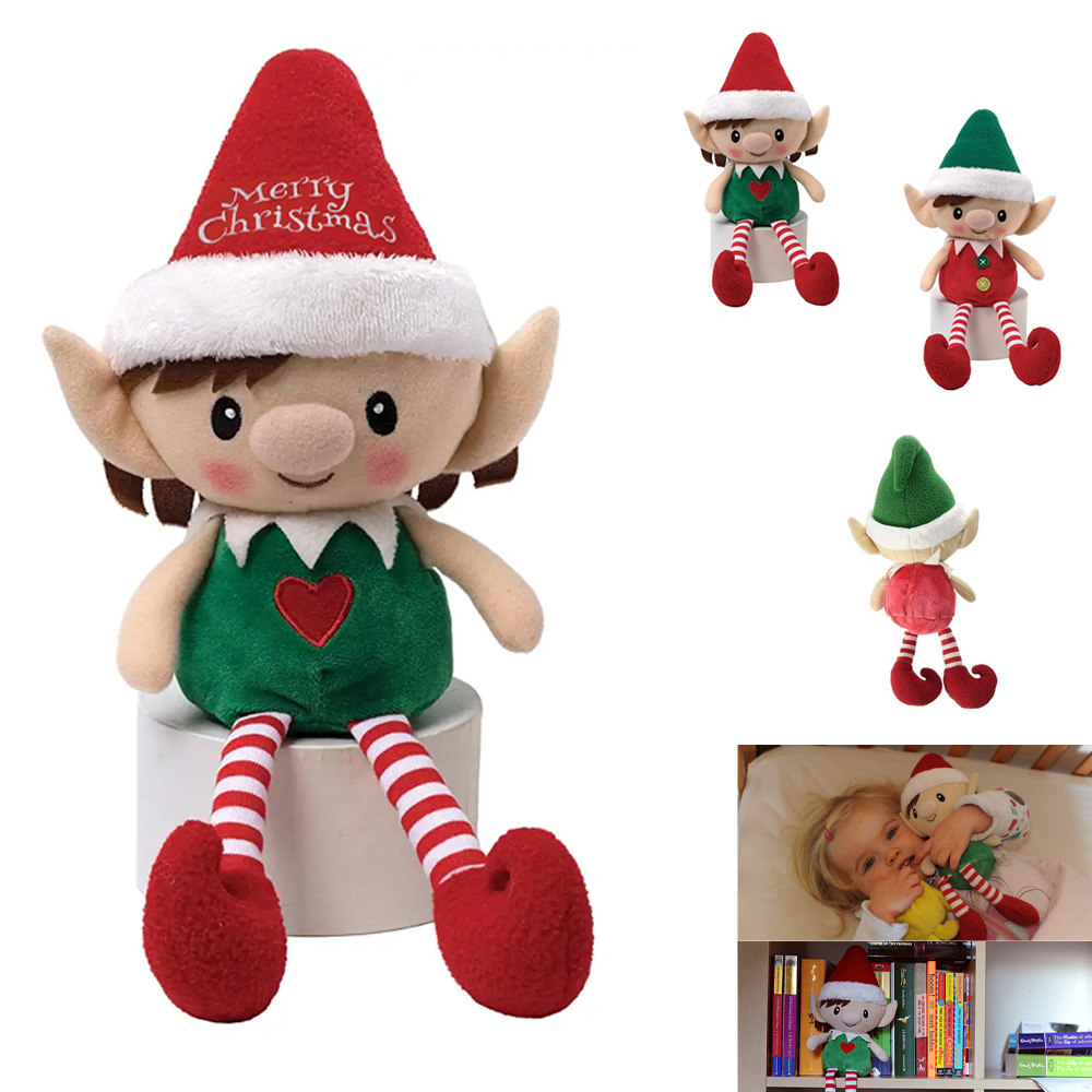 Elves Plush Toys w/ Embroidered Logo on Hat