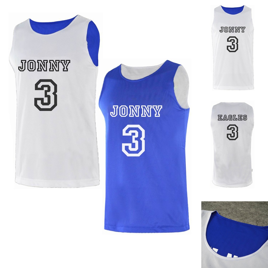 Reversible Personalized Basketball Jersey