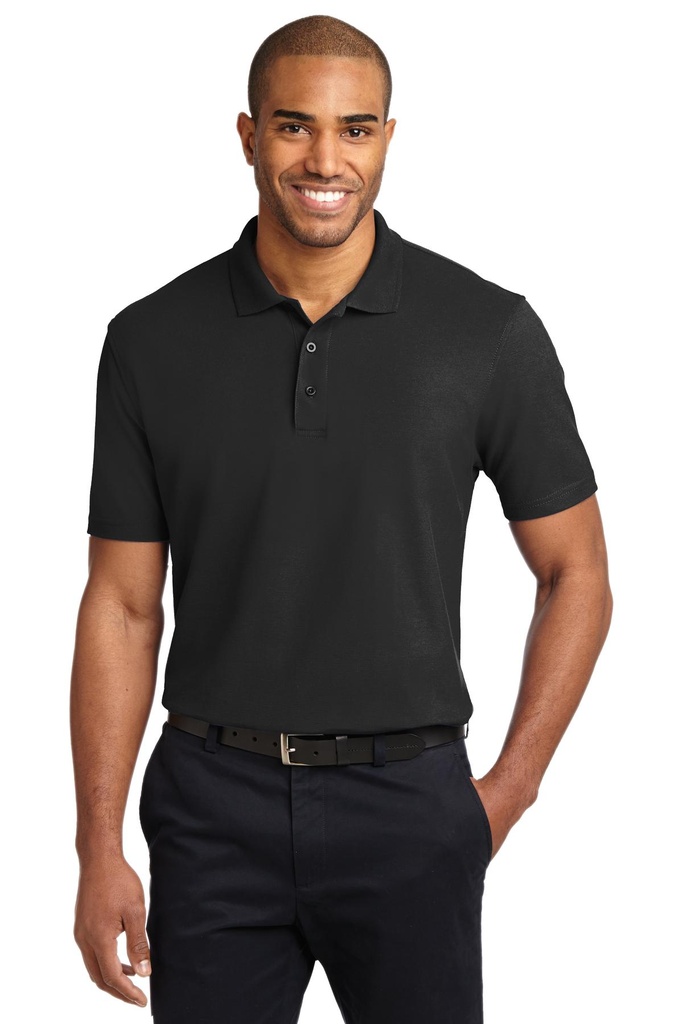 Embroidery Port Authority® Stain-Release Polo. 