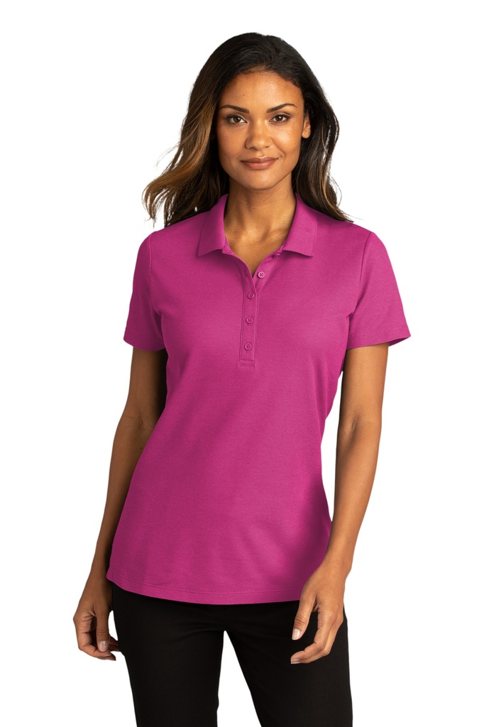 Embroidery Port Authority® Ladies SuperPro React™ Polo. 