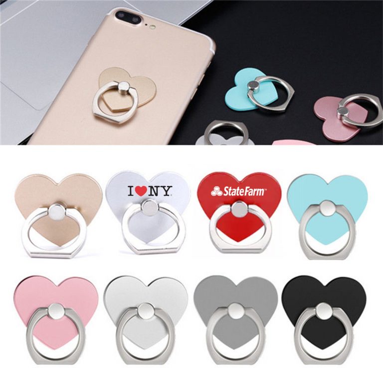 Washington Heart Mobile Phone Ring Grip Holder And Stand