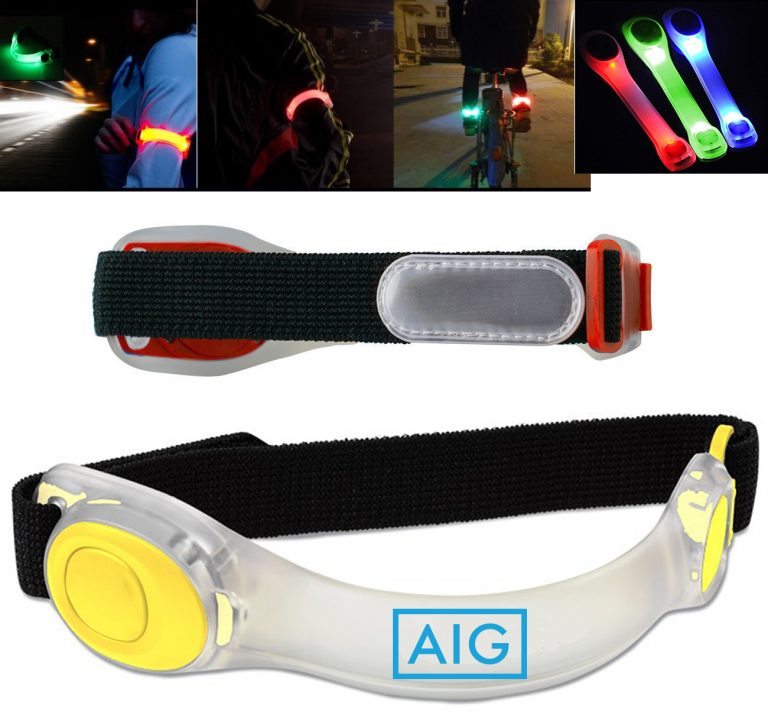 Safety Flashing LED Light Up Armband