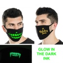 2 Ply Cotton Luminous Face Mask - Glow in the Dark