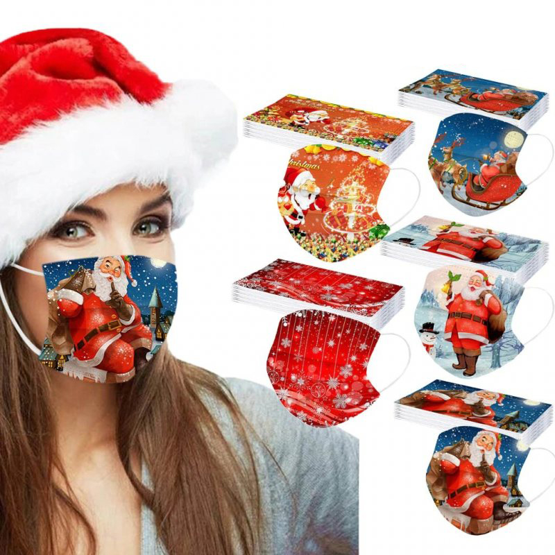 3 Ply Face Mask - Christmas Design