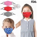 FDA Approved 4 Ply Sublimation Face Mask w/ Carbon Filter - Youth