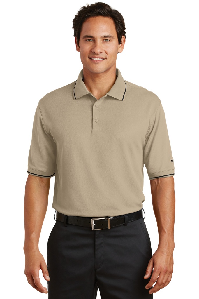 Embroidery DISCONTINUED Nike Dri-FIT Classic Tipped Polo. 