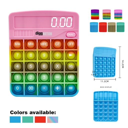 [ST4565] Pop It Fidget Toy - Calculator Shape