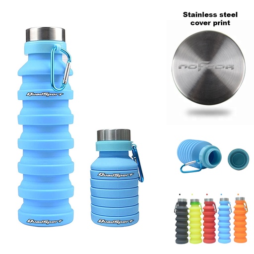 [WB3652] Eco-Friendly Silicone Water Bottle - 19 Oz