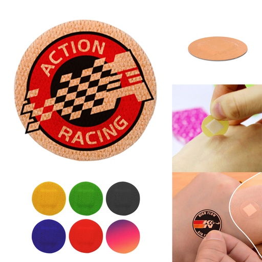 [BA8999] Band-Aid - Full Color Printed Round Shape 0.86“