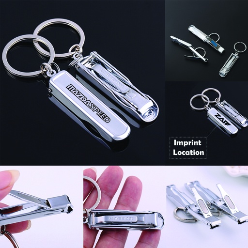 [NK6352] Foldable Nail Clipper Keychain