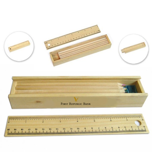 [PS4501] Luxury Wooden Pencil Set - 12 Pencils