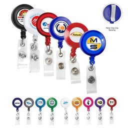 [BH3857] Full Color Retractable ID Badge Holder
