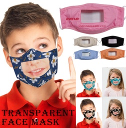 [CV8535] Sprinters Customized Reusable Mask W/ Transparent Window - Youth Size