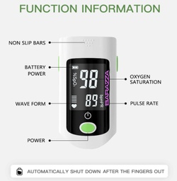 [CV5244] Portable Fingertip Pulse Oximeter - Digital LCD Display