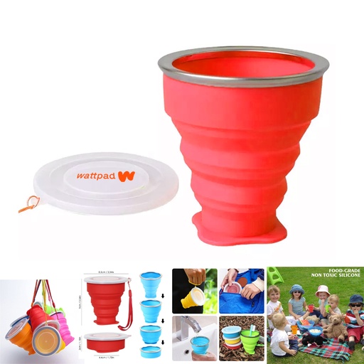 [SC3050] Prime Silicone Collapsible Travel Cup - 6.8 Oz 
