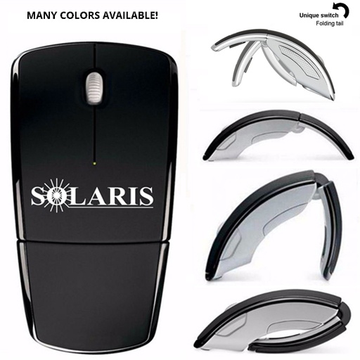 [SM3600] Sprinters Wireless Foldable Mouse - Optical - 2.4Ghz