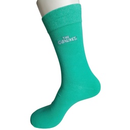 [CS8512] Super-Soft Combed Cotton Embroidered Sock
