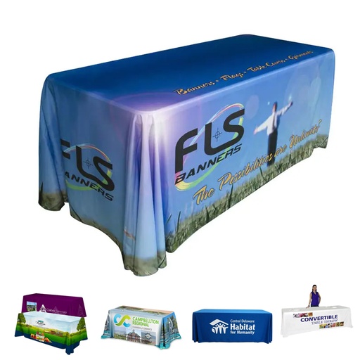 [TC8132] Color-It 6' Full Color Full Coverage Table Cover