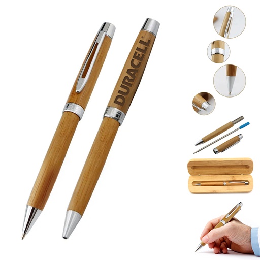 [CP2838] Earthy Elegance - Premium Bamboo Executive Pen