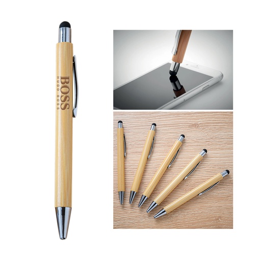 [CP9926] GreenGift - Cozy Bamboo Stylus Pen