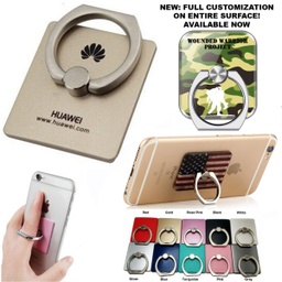 [PH5805] Washington Metal Adhesive Cell Phone Ring Grip Holder And Stand