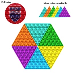 [ST6010] Pop It Fidget Toy - Triangle Full color