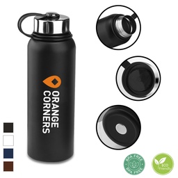[PWB7689] 

Vacuum Insulation Stainless Steel Water Bottle Thermos - 40oz