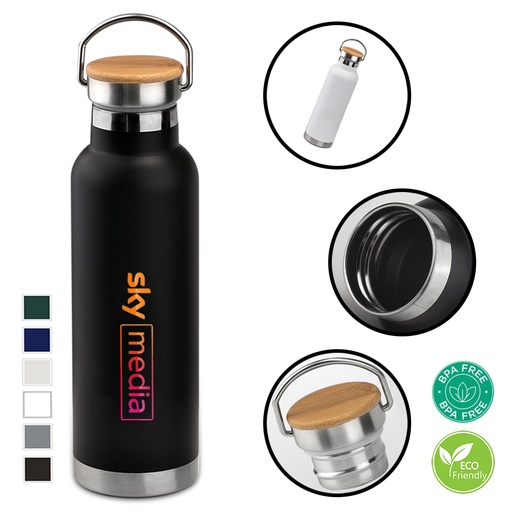 [PWB1264] Vacuum Insulation Stainless Steel Water Bottle - 20oz