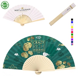 [HF3090
] Fancy Bamboo Hand Fan - Custom