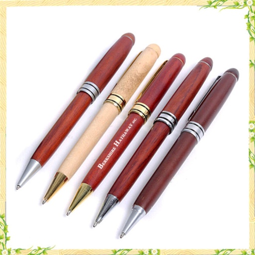 [WP4477] Carved Wood Luxury Premium Pen