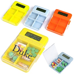 [PB5444] Large 4 Compartment Digital Electronic Timer Pill Box