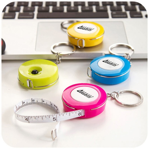 [TM4778] Plastic Mini Tape Measure Keychain