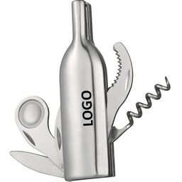 [BO1982] 5 Function Wine Bottle Shaped Opener