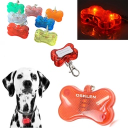 [PR6602] Flashing LED Pet Dog Collar Pendant