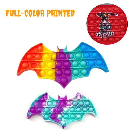 [ST6076] Halloween Bat - Pop It Fidget Toy Full color