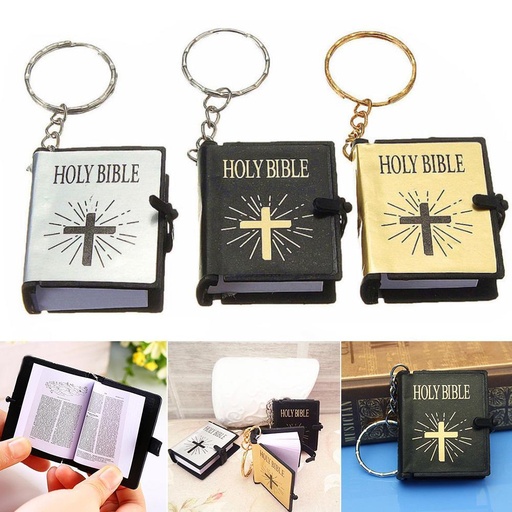 [MB6268] Mini Holy Bible Keychain