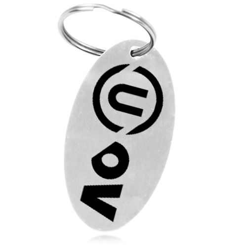 [DT5338] Handsome Oval Keychain